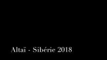 Sibérie 2018